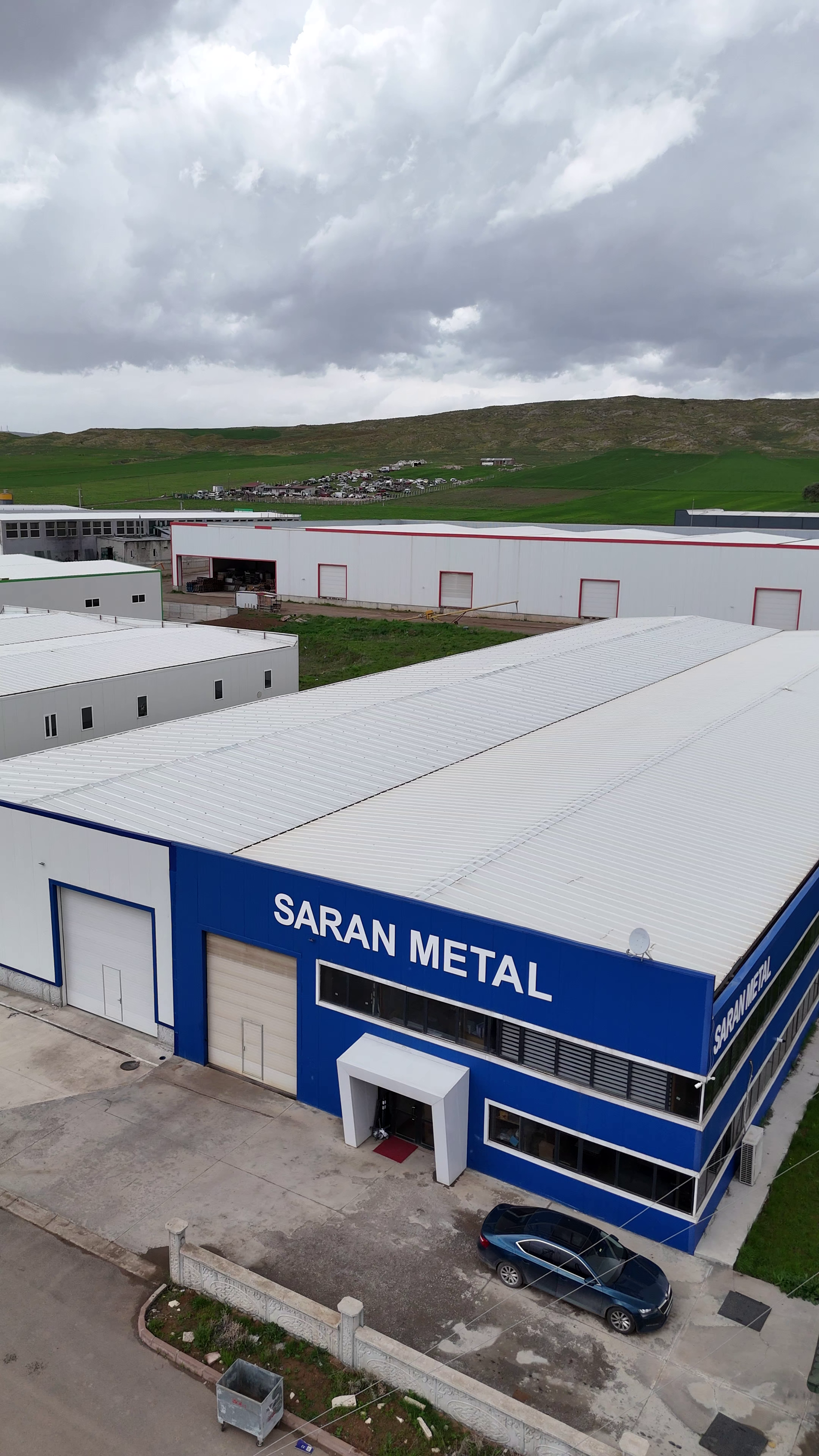 Saran Metal fabrika dış görünüm